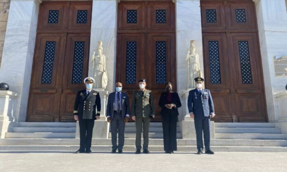 Συνάντηση του Διοικητή της ΣΕΘΑ με την Α.Ε. Πρέσβη της Νιγηρίας στην Ελλάδα